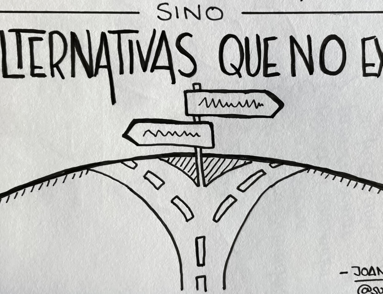 Foto montaje de la cita escrita manuscrita con la frase de Joan Tubau como miniatura del post completo