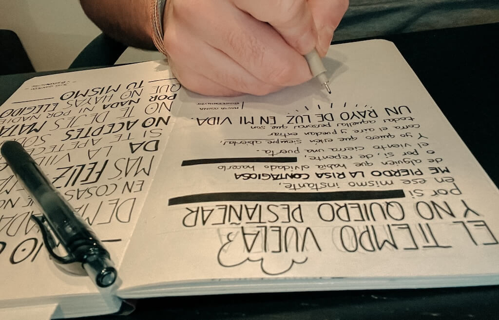 Foto montaje de la cita escrita manuscrita con la frase de Marta Osuna como miniatura del post completo