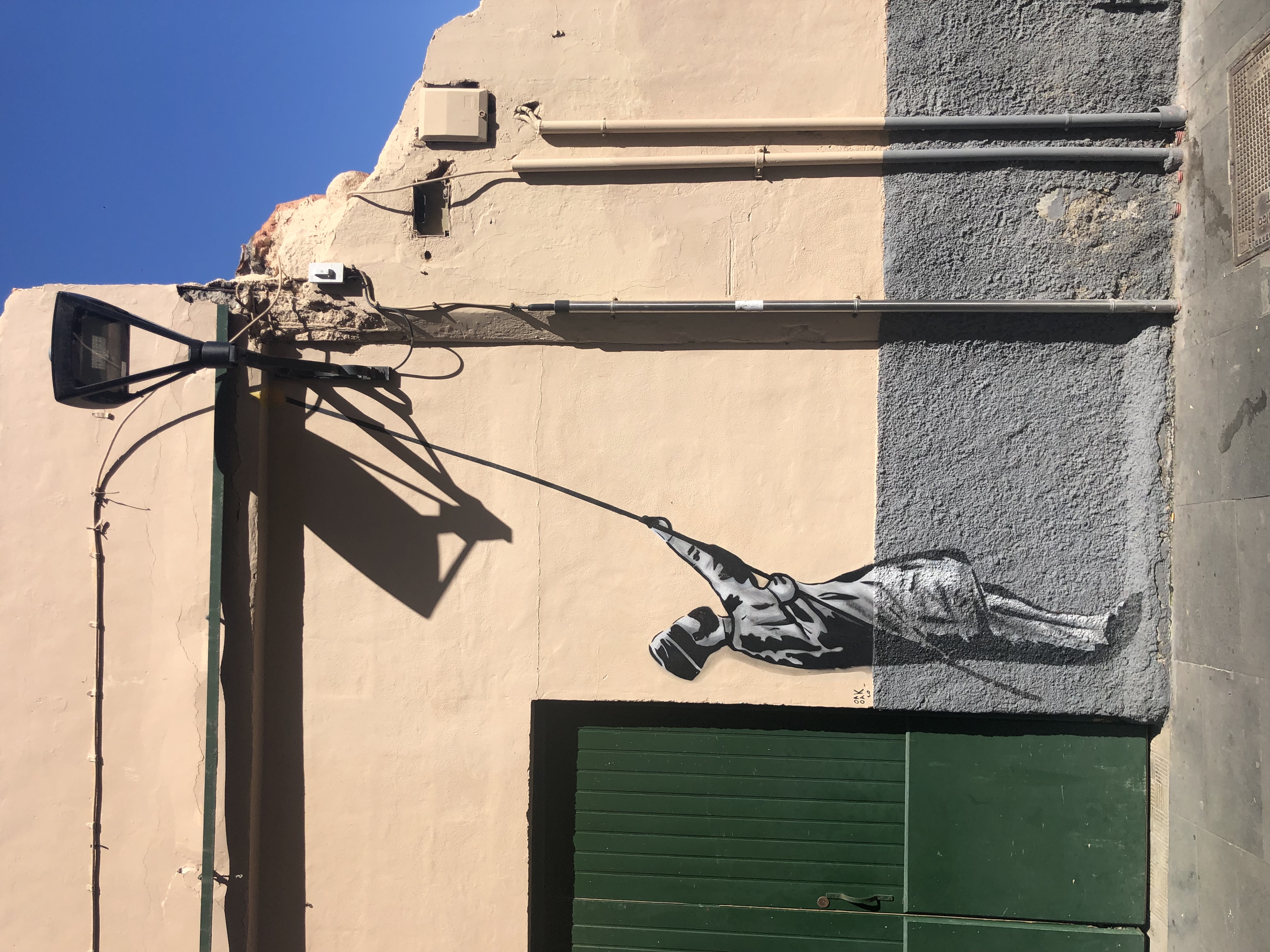 Foto del mural del sereno