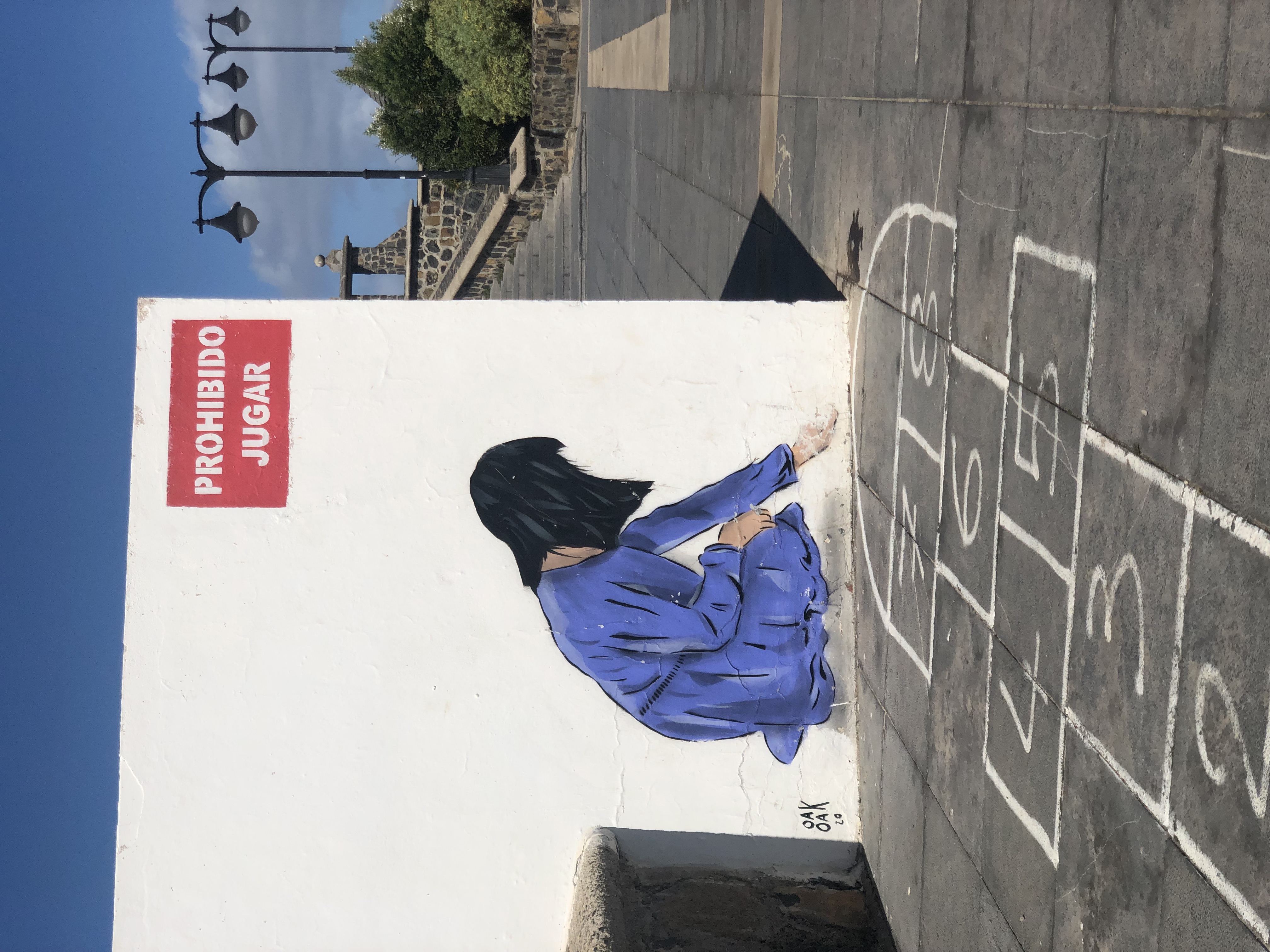 Foto del mural de Prohibido Jugar