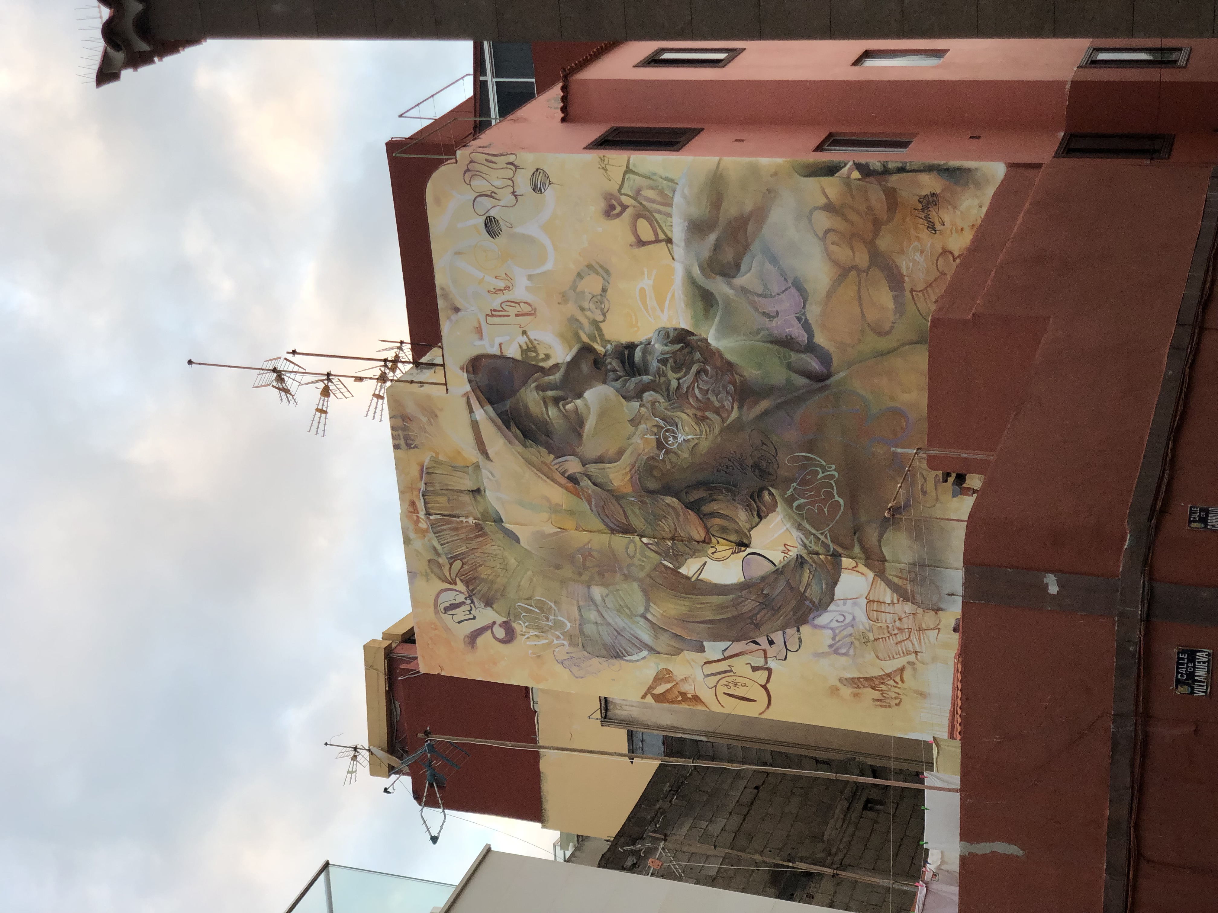 Foto del mural Hay canarios y canarios